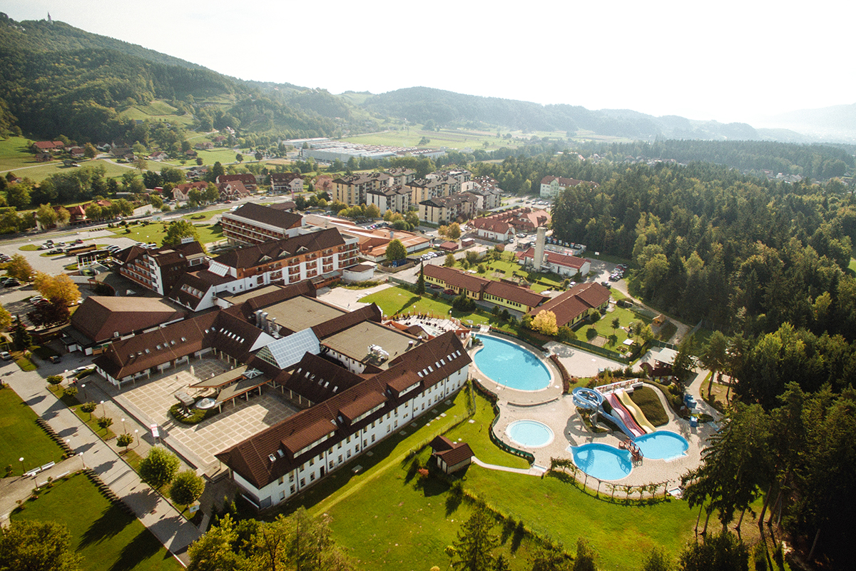 Le Terme Zrece in Slovenia con 2 hotel 4 stelle e i 10 appartamenti nel bosco Relax e bambini non vanno d’accordo? Alle terme sì!