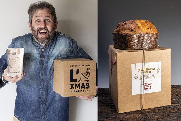 Molino Grassi crea la farina   Cristiano Tomei il panettone