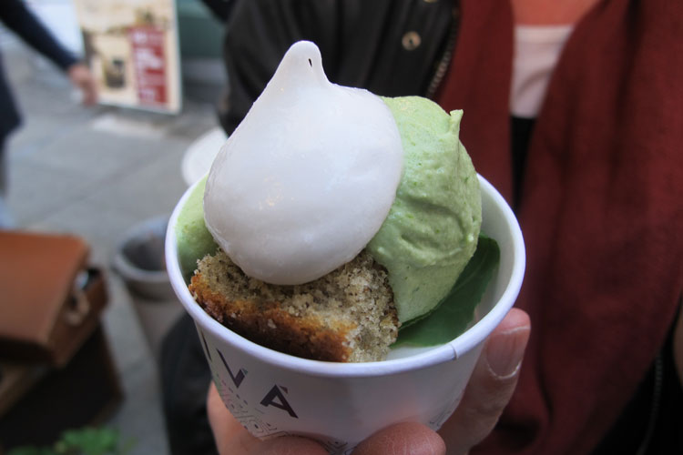 A Torino il gelato stellato Quattro gusti di quattro cuochi