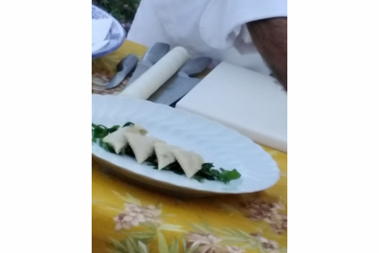 Le ricette gluten free Tortello pistacchioso