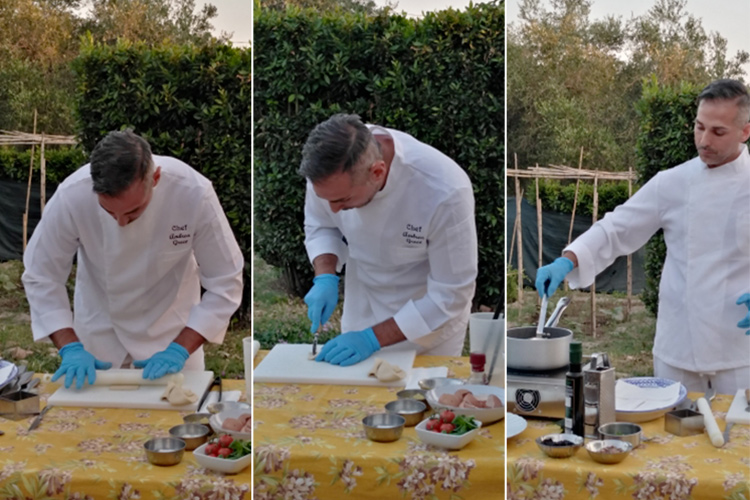 Le ricette gluten free Tortello pistacchioso