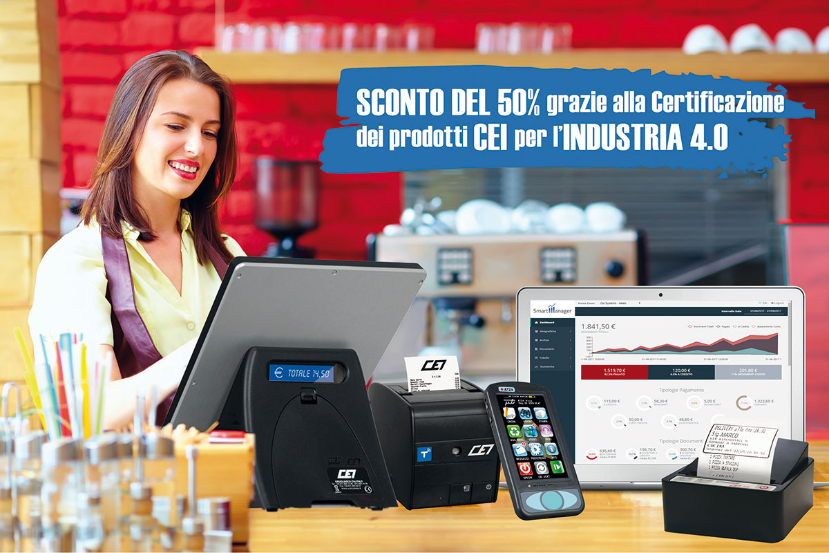 I prodotti CEI sono certificati per l’industria 4.0 Transizione digitale del ristorante? La soluzione ideale è CEI Systems