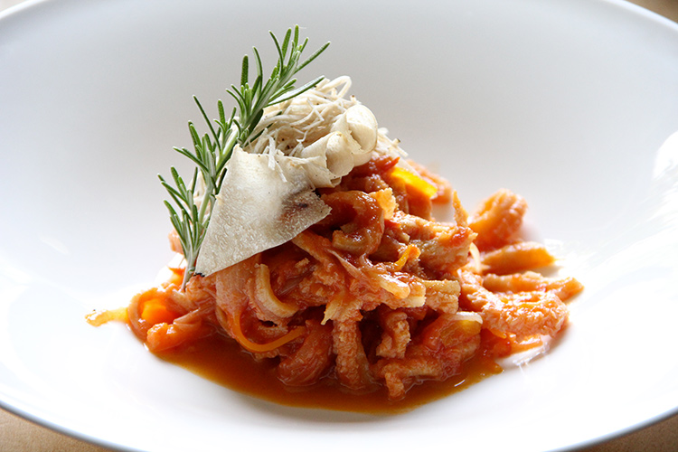 Trippa e tartufo, il piatto per Carnevale di chef Marco Sacco - Trippa e tartufo