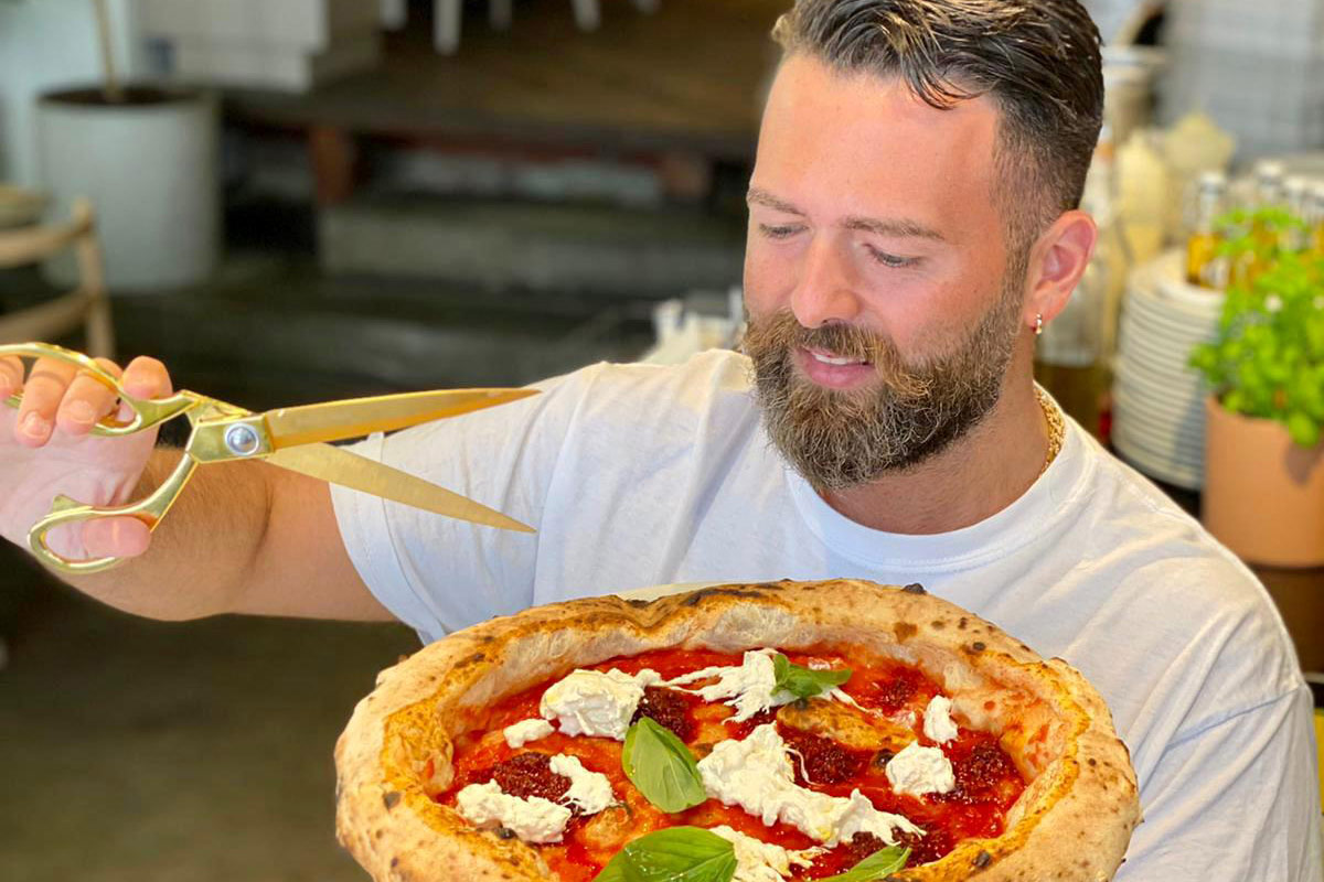 Vincenzo Capuano Vincenzo Capuano, pizza contemporanea con le farine Mulino Caputo