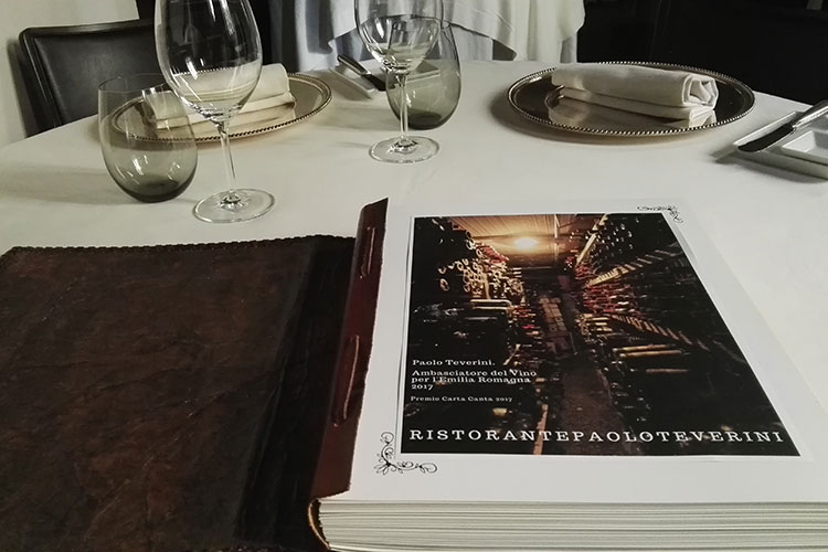 Vini top-cru da degustare al calice Novit&agrave; al Ristorante Paolo Teverini
