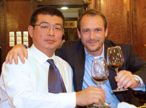 Mr.  Wang e Carlo Sacco
