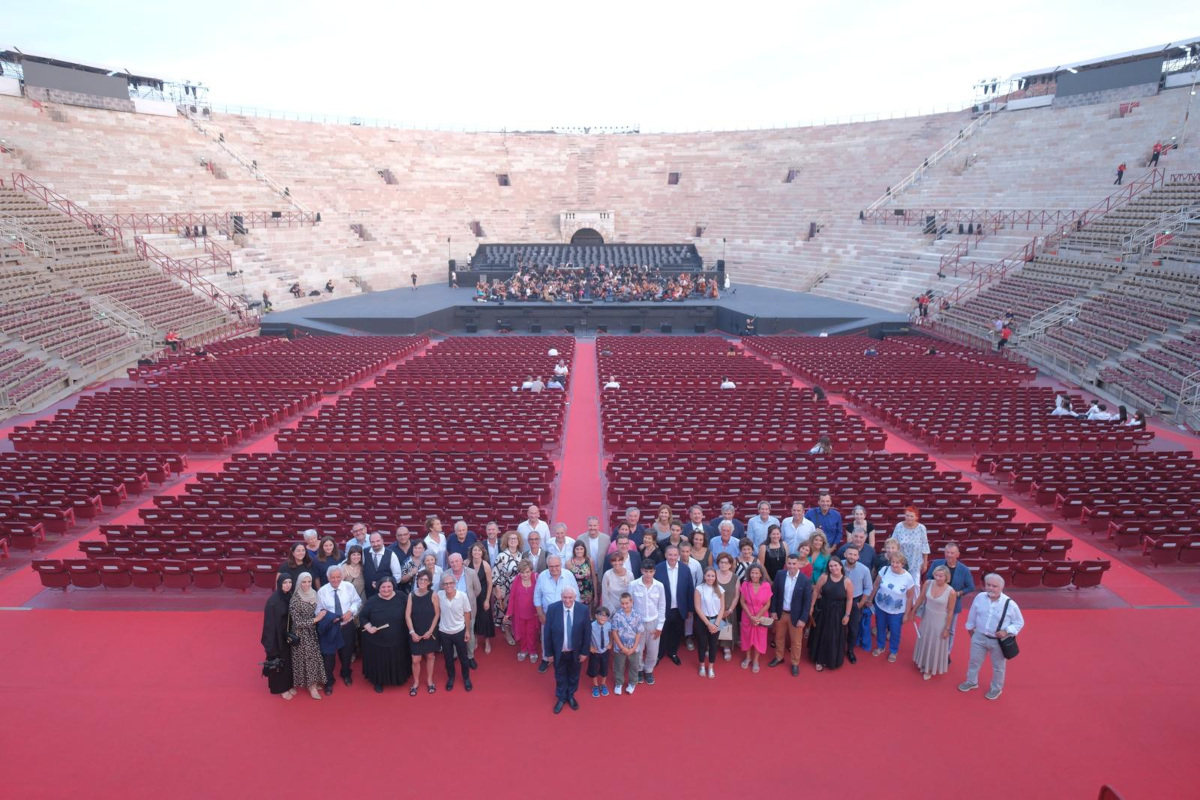 L'Aceto Balsamico di Modena intona l'Inno alla Gioia all'Arena di Verona