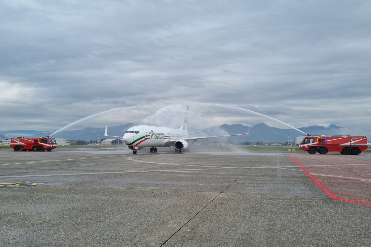 Il primo volo Aeroitalia da Bergamo a Roma  Bergamo e Roma sono più vicine: ecco i voli di Aeroitalia