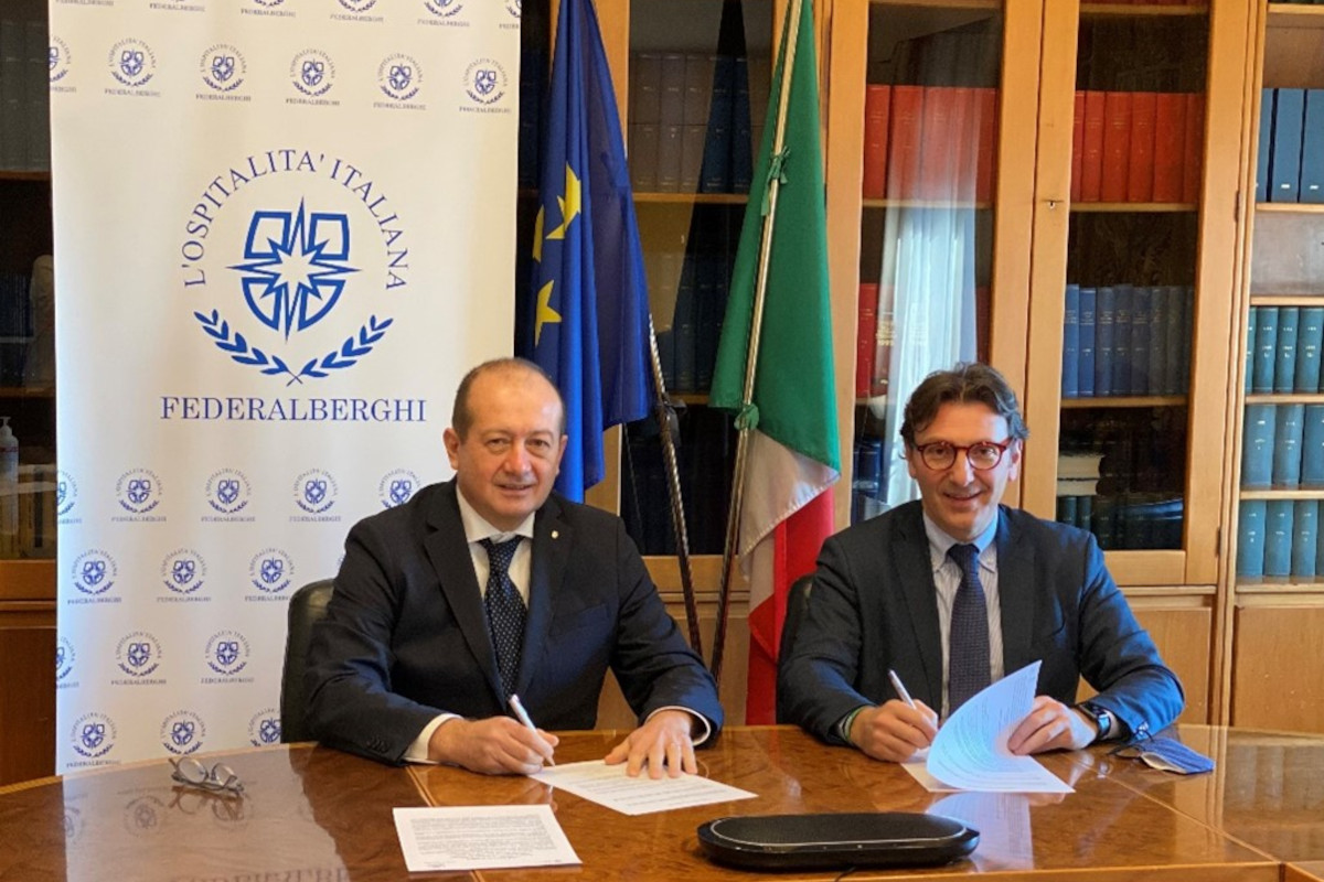 Alessandro Nucara e Alessandro Mele  Federalberghi e Istituti tecnici insieme per portare giovani qualificati a lavorare nel turismo