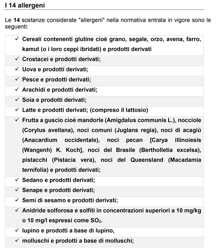 (Allergie alimentari, scatta l'allarme Poca chiarezza, nessuna formazione)