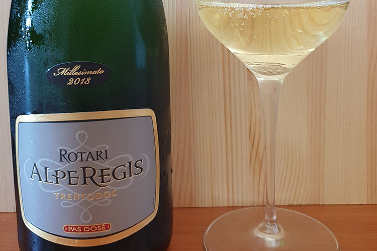 Ripartiamo dal vino AlpeRegis Pas Dosé 2013 Rotari