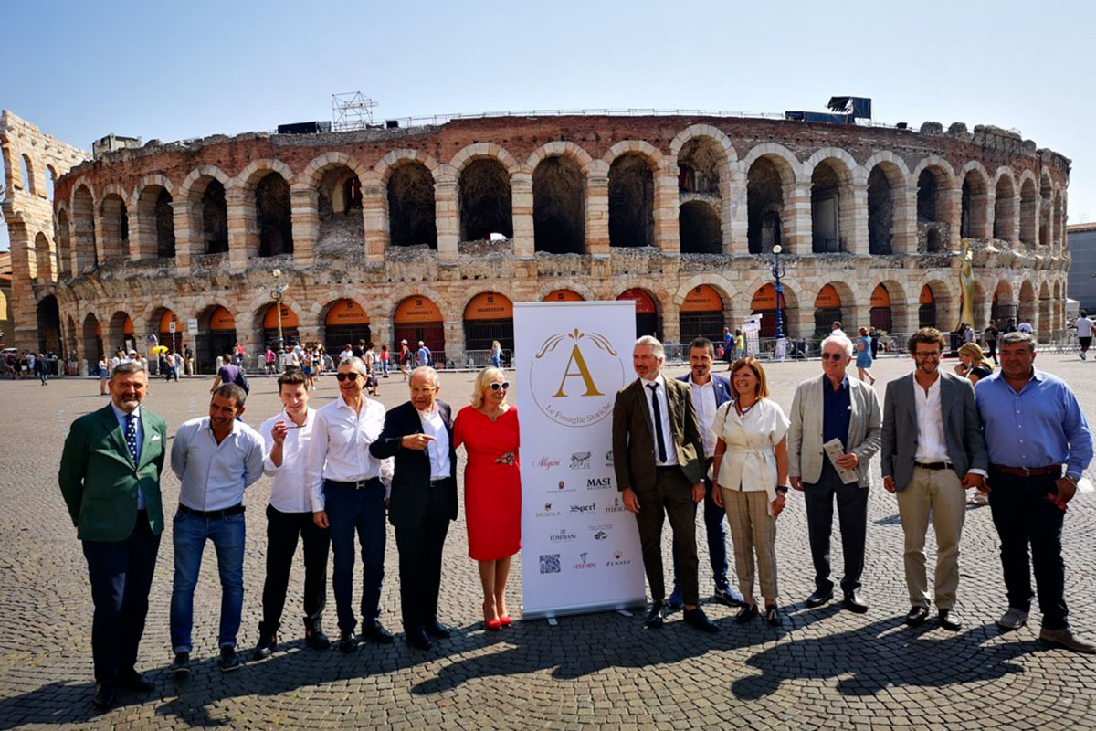 I rappresentanti delle famiglie storiche In un corto, tutto il fascino dell'Amarone