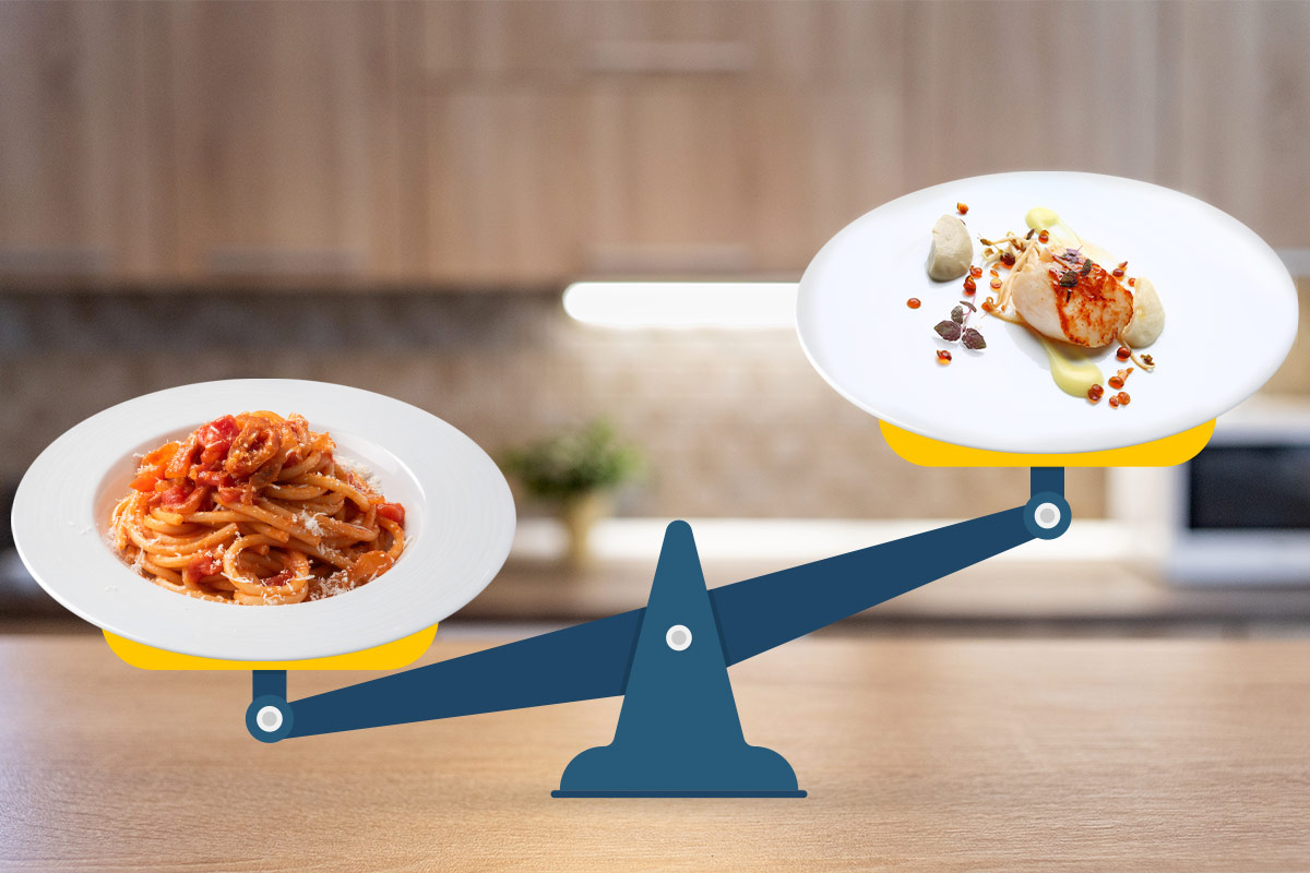 Per i consumatori vince l'Amatriciana sul fine dining Cucina tradizionale [versus] fine dining: il confronto