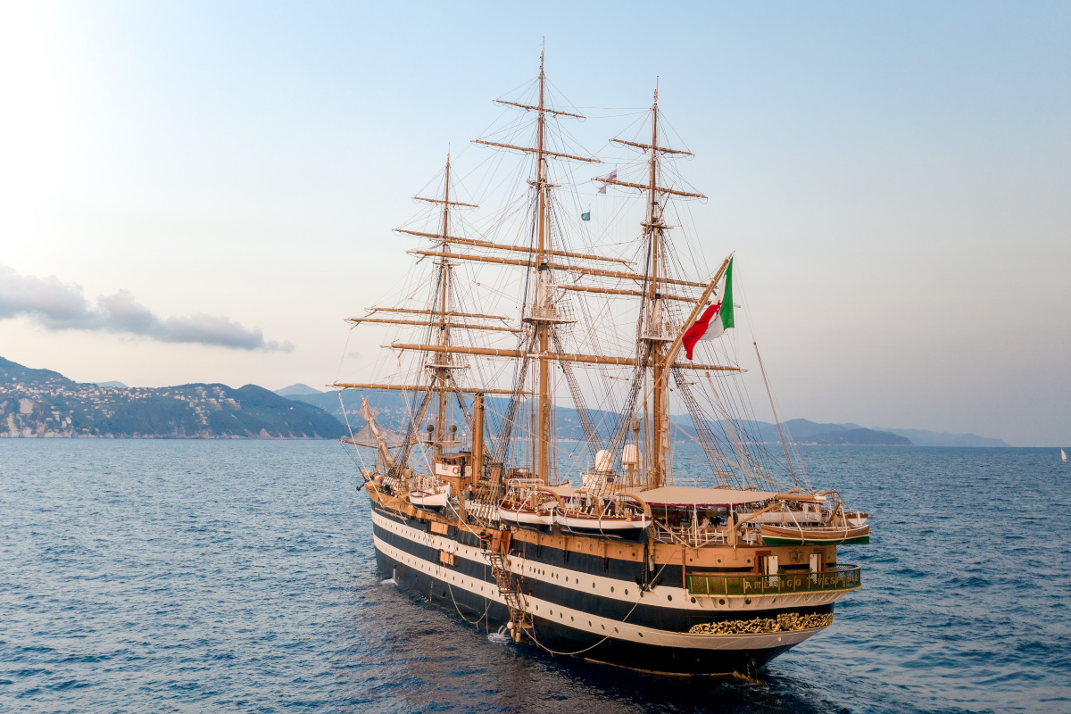 Con l’Amerigo Vespucci la cucina italiana fa il giro del mondo