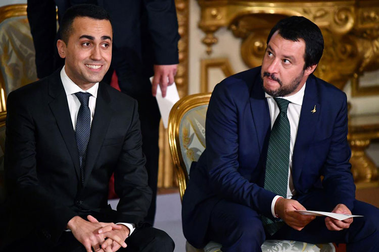Luigi Di Maio e Matteo Salvini (L&rsquo;arroganza preoccupante del ministro del (non) Lavoro)