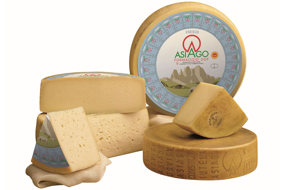 Asiago Dop Fresco e Stagionato Asiago Dop,  16,7% l’export nel primo semestre 2021