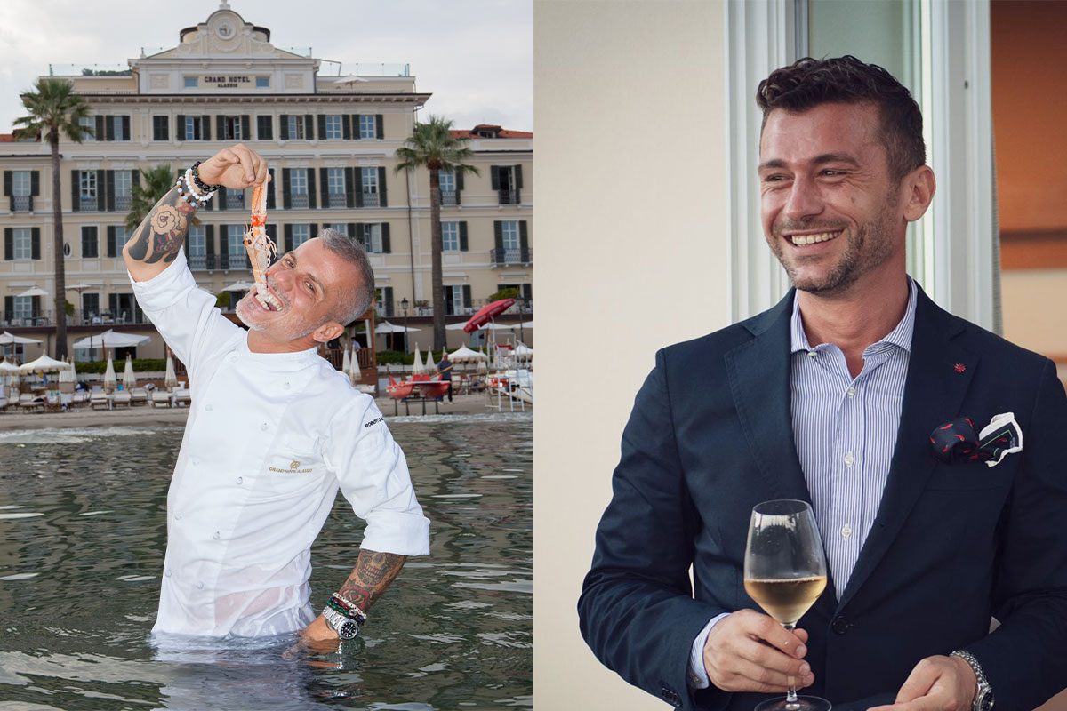 Roberto Brogna è Stefano Balgisi, Grand Hotel di Alassio, dove tradizione e innovazione si incontrano davvero