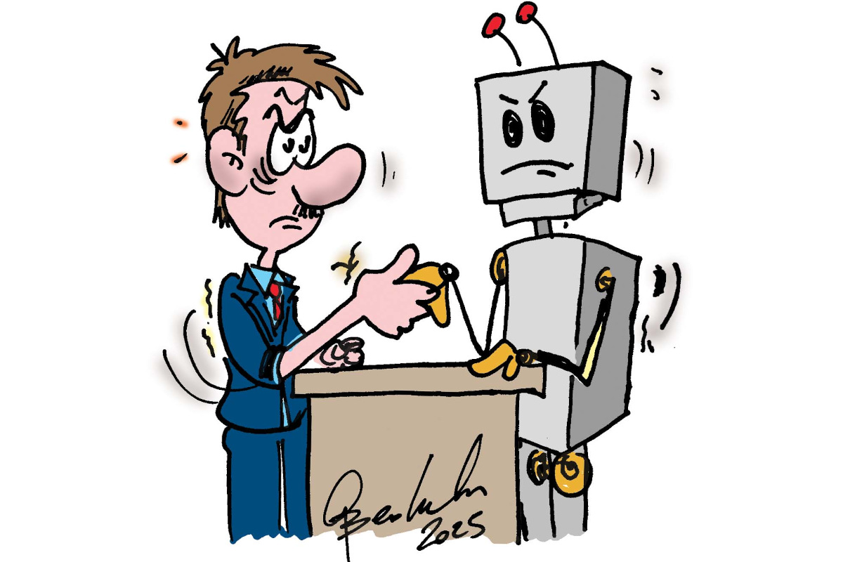 Il futuro degli hotel tra AI, robotica e accoglienza umana: £$robot vs human$£