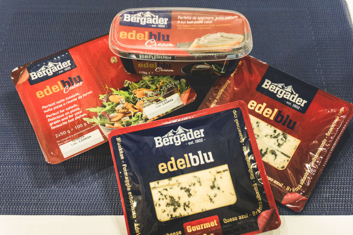 Edelblu: Bergader reinventa il classico formaggio erborinato con tre nuove varianti