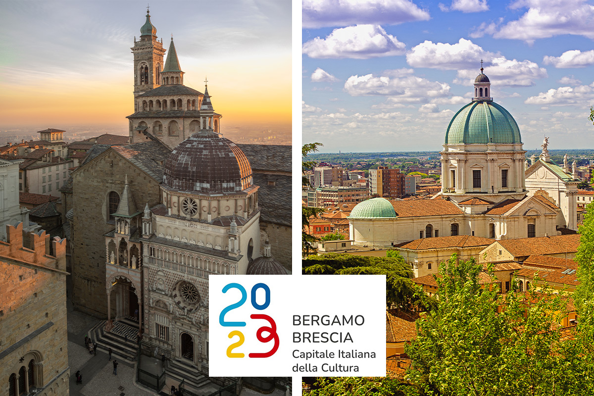 Bergamo e Brescia Capitali della cultura 2023 Il vino è cultura: Ascovilo racconta le &quote;capitali&quote; Bergamo e Brescia