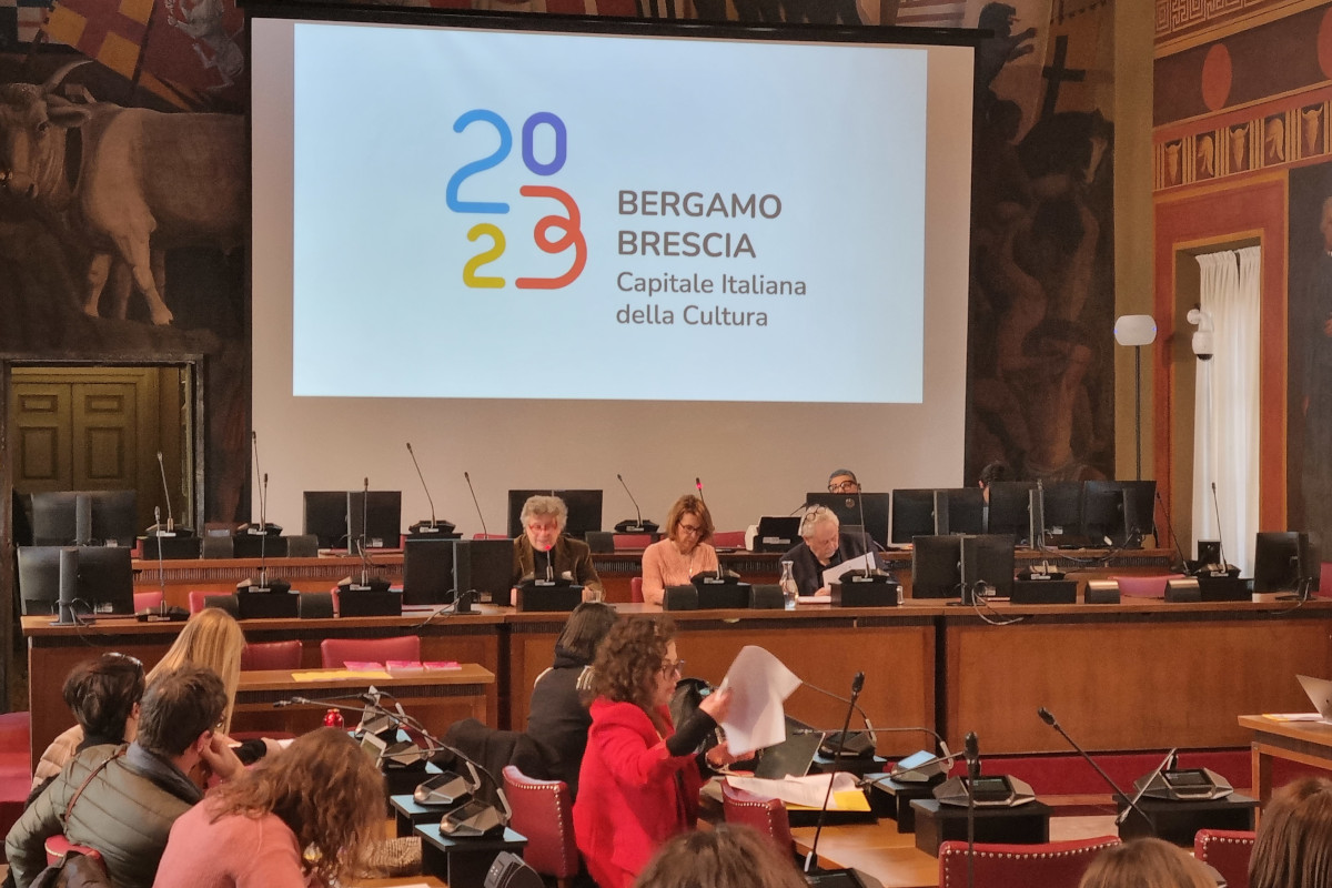 La presentazione di “La città in festa” Capitale della Cultura a Bergamo un weekend con “La città in festa”