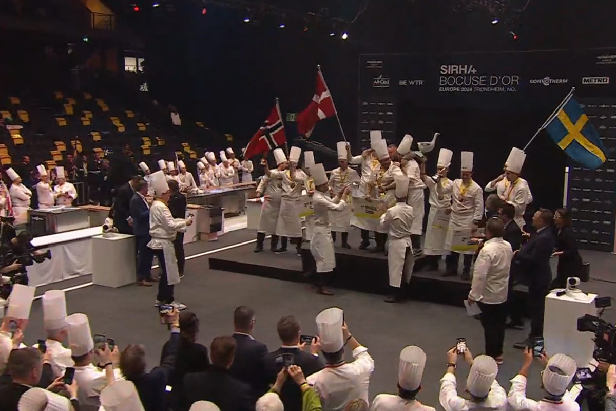 Bocuse d'Or, vince la Danimarca. Italia giù da un podio tutto scandinavo