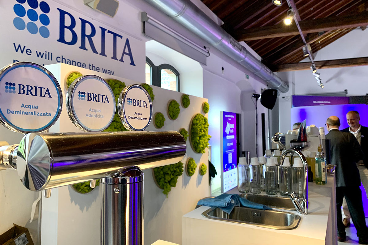 Tre acque formato Brita Brita: bere acqua in modo sostenibile