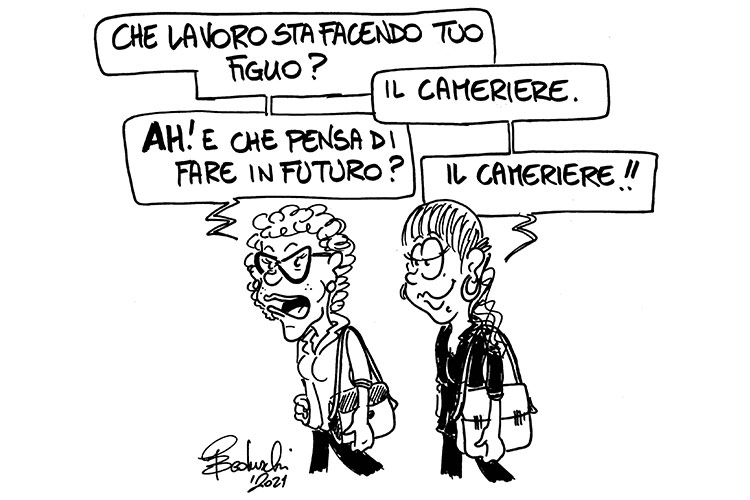 I camerieri sono professionisti, non ripieghi - Cambiamo il look al cameriere Da ripiego in sala a professionista