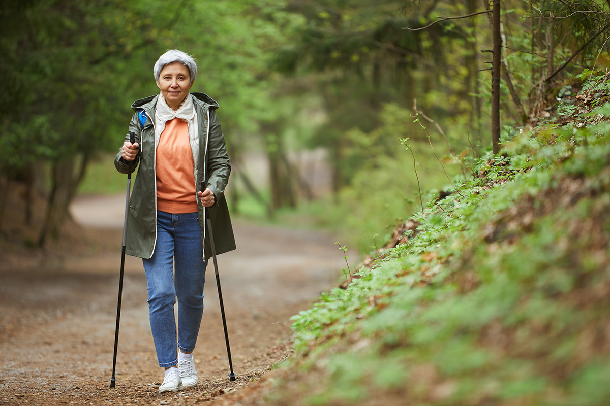 Camminare migliore la qualità della vita 