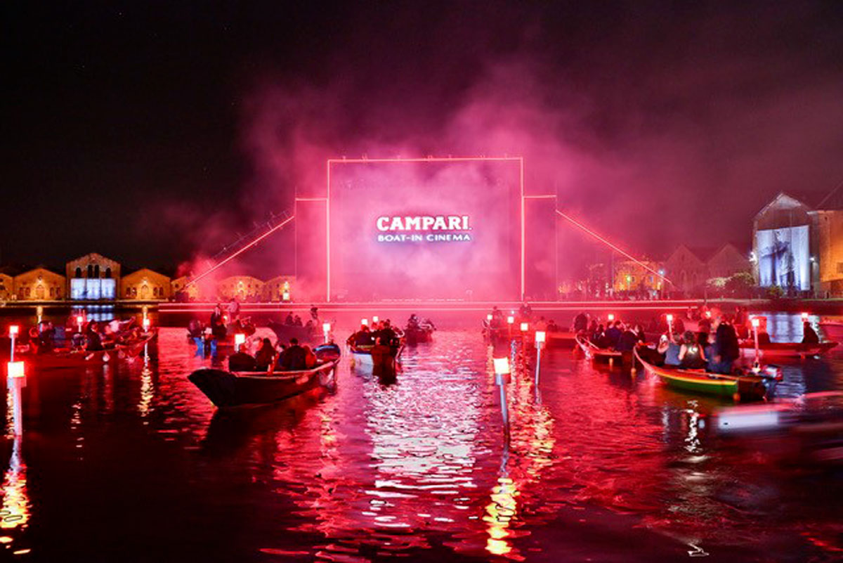 Campari Boat Campari e il cinema, brindisi alla Mostra del Cinema di Venezia