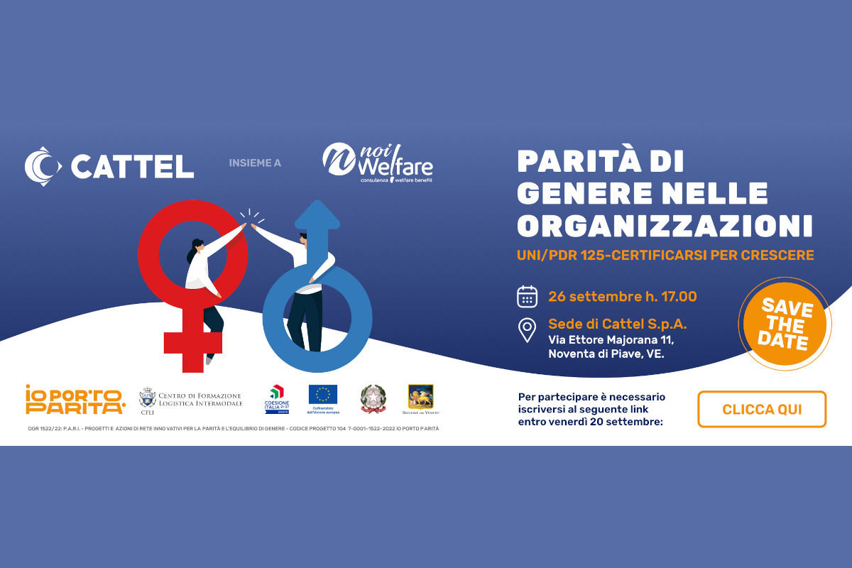 La parità di genere in azienda al centro dell'evento di Cattel e Noiwelfare