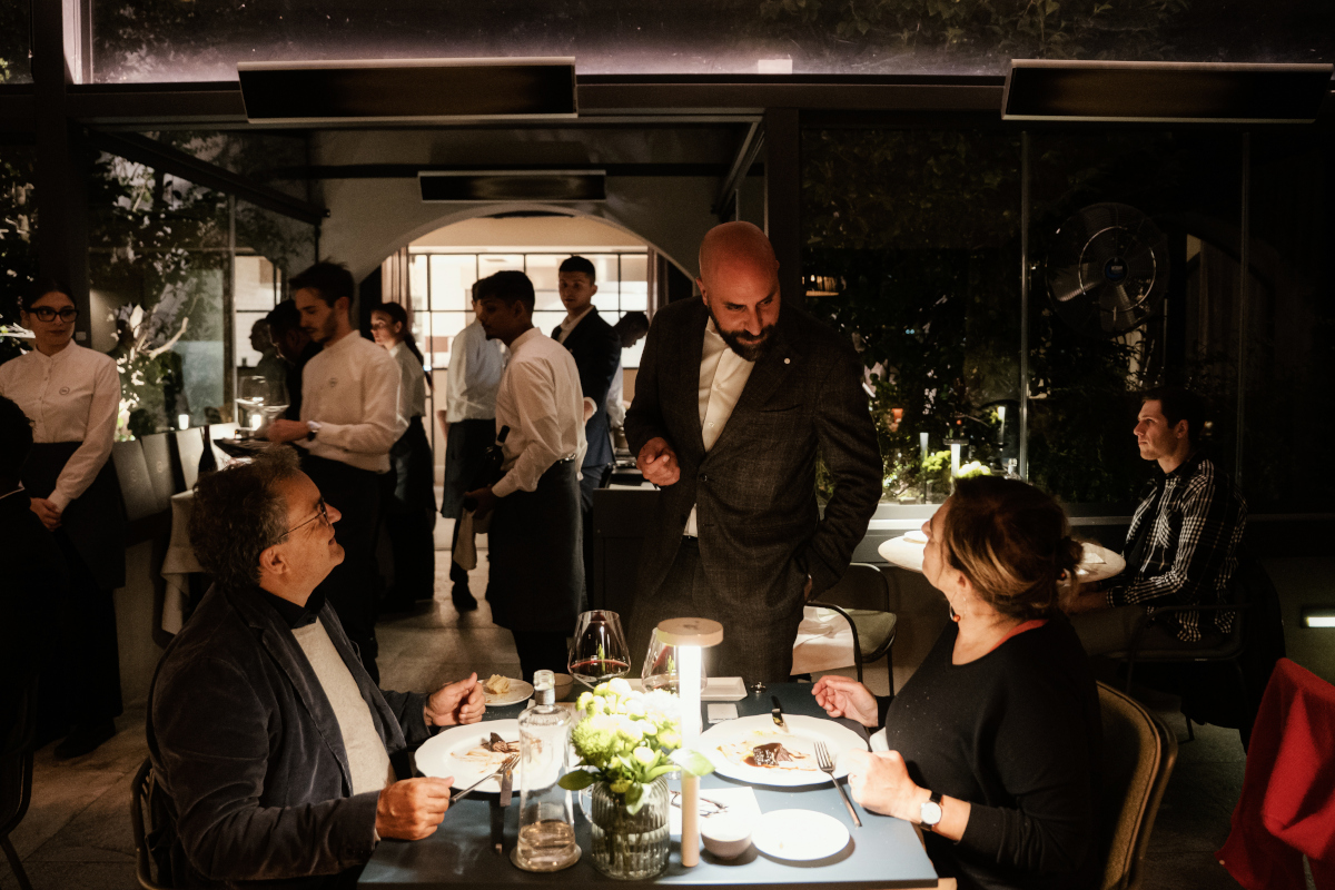 Gli chef Parisi e Valbuzzi incantano in una cena a quattro mani al Filario 