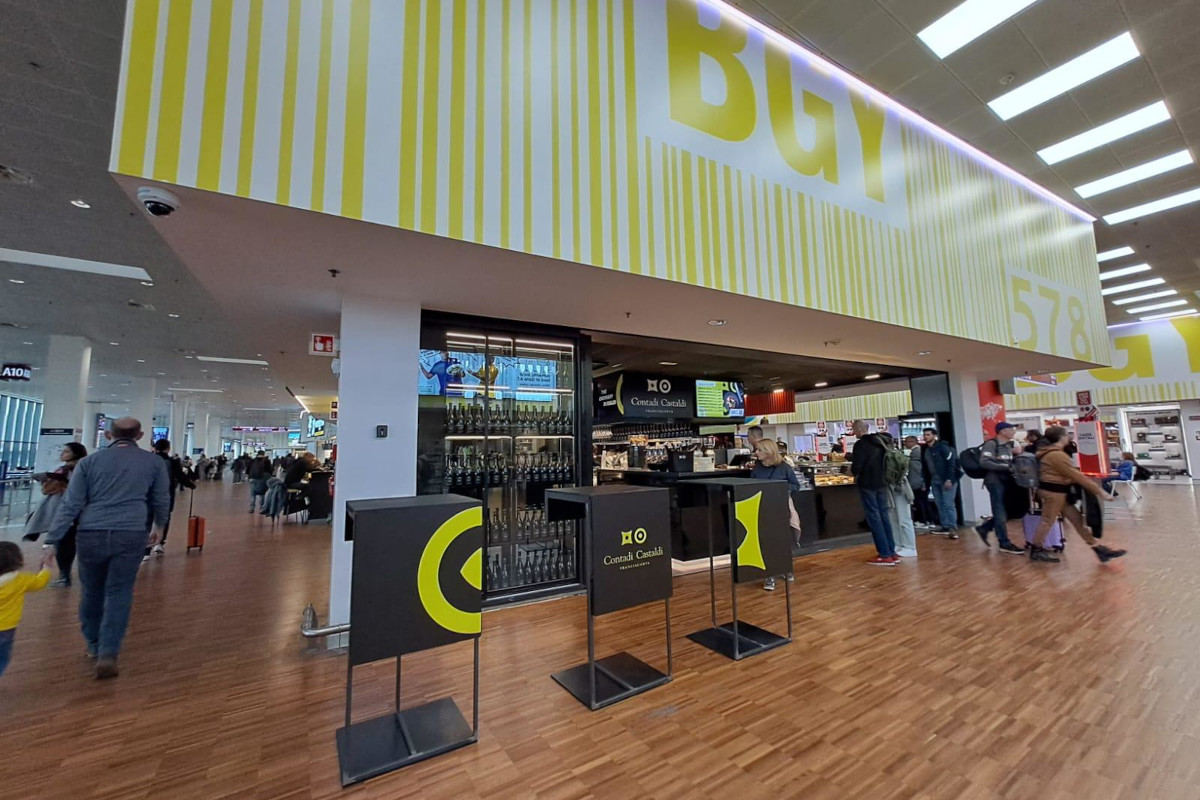 Chef Express sbarca all'aeroporto di Bergamo: apre un nuovo sparkling bar 