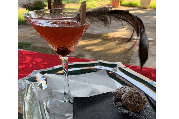 Il cocktail terzo classificato di Giuseppe Aleesandrino (Concorso Abi del Centro ItaliaUgo Barbi vince con Passion Dream)