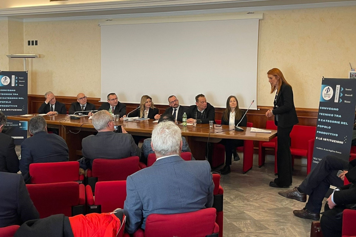 Un momento del convegno di Popolo Produttivo  Dai balneari alle Partite Iva le richieste al Governo per una vera ripartenza