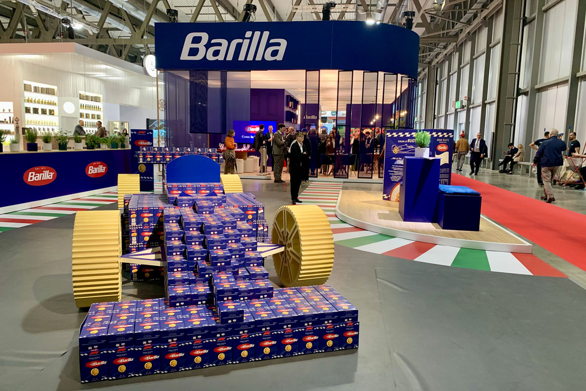 Barilla lancia “Gran Ruote”, la pasta nata dall’incontro con la Formula 1 Barilla lancia “Gran Ruote”, la pasta nata dall’incontro con la Formula 1