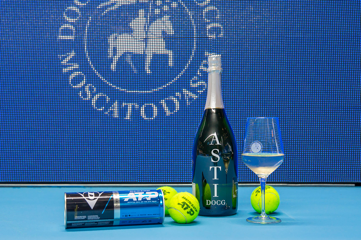 Asti Spumante bollicine ufficiali di Atp Finals Asti Spumante e Moscato d’Asti, 90 anni di bollicine