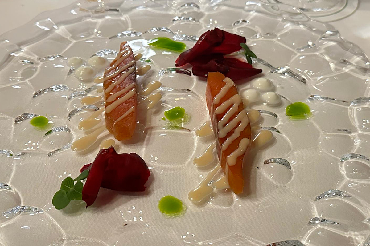 Un viaggio tra mare e terra che ha trovato la sua meta in una cena a Villa Cordevigo