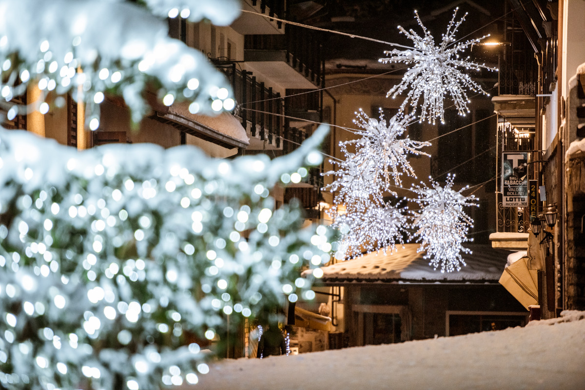 Courmayeur è pronta per la stagione invernale (Foto Giacomo Buzio) Sci, gusto e divertimento: Courmayeur è pronta per l'inverno