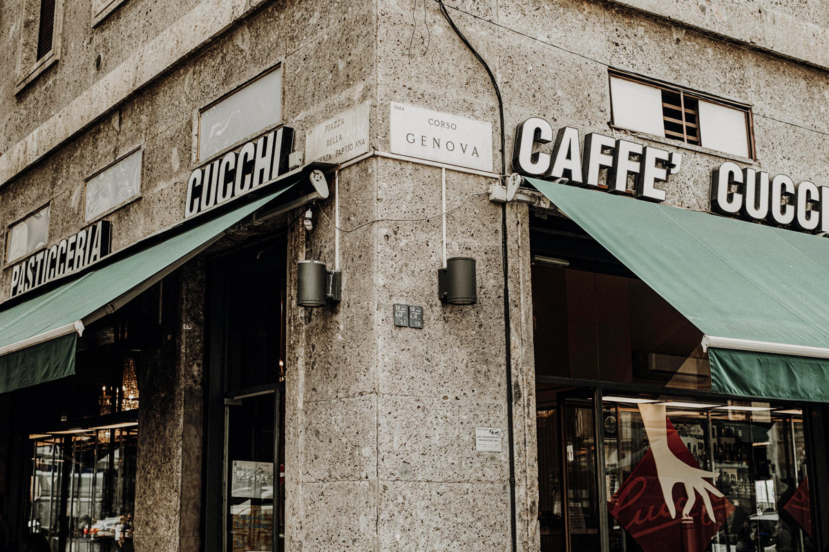 La Pasticceria Cucchi fa parte dei Locali Storici d’Italia come dei Negozi e delle Botteghe Storiche di Milano Pasticceria Cucchi - DA FINIRE