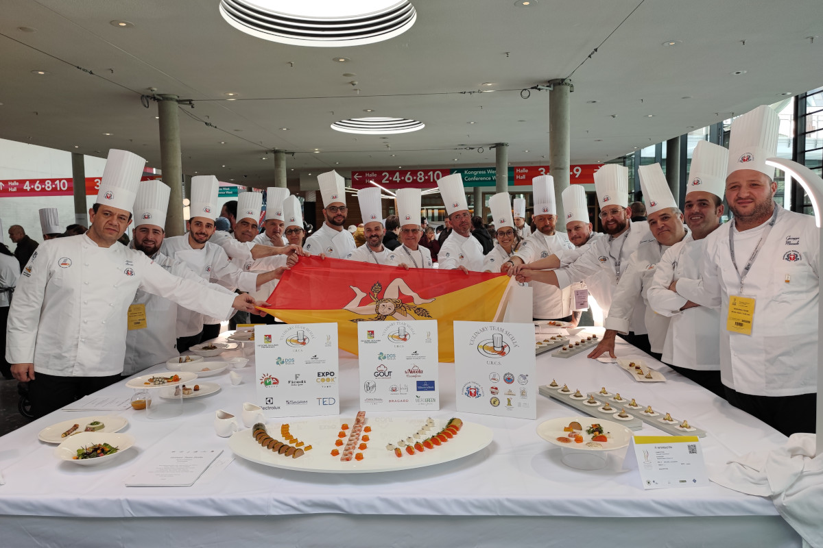 Olimpiadi di cucina di Stoccarda, medaglia d'argento per il Team Sicilia