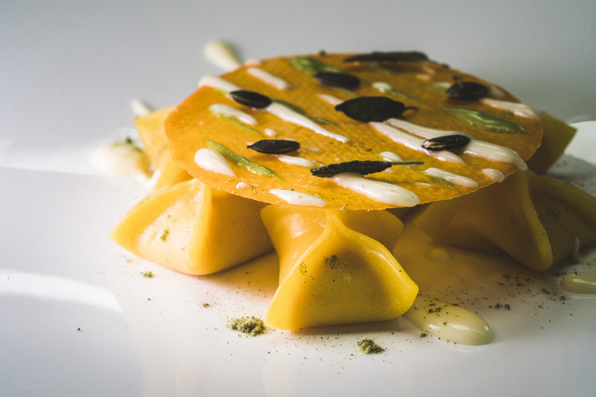 Ravioli alla zucca Ravioli e pasta ripiena: un'interpretazione più moderna senza stravolgere la tradizionale