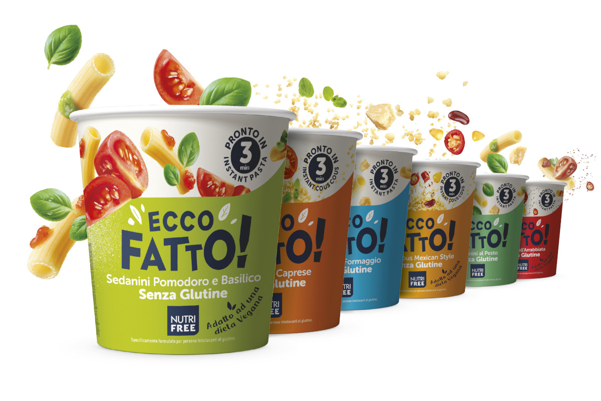 Ecco fatto, la nuova linea senza glutine di Nutrifree Ecco fatto, la nuova linea senza glutine di Nutrifree