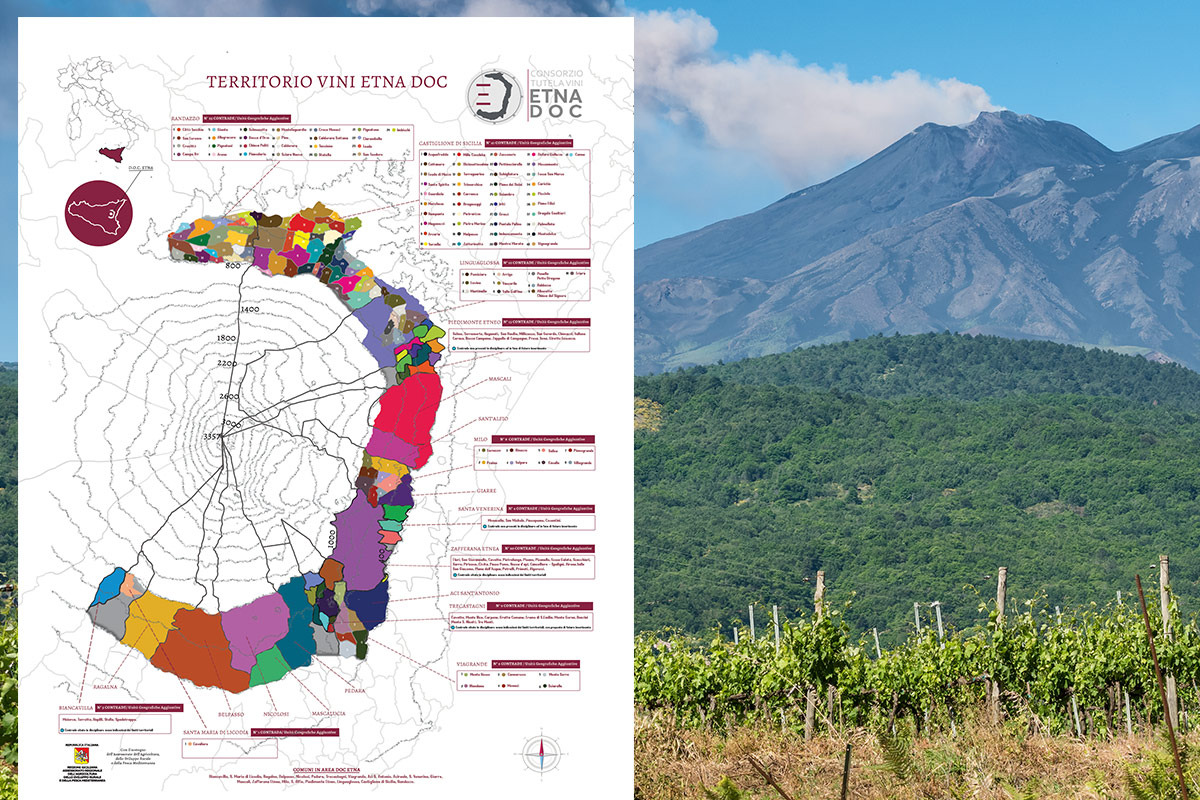 L'Etna e [l’eruzione] qualitativa dei suoi vini. Esplodono i bianchi e le bollicine