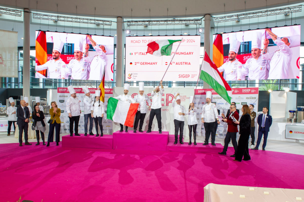 Europei del gelato 2023: il podio Gelato World Cup 2024: Italia qualificata