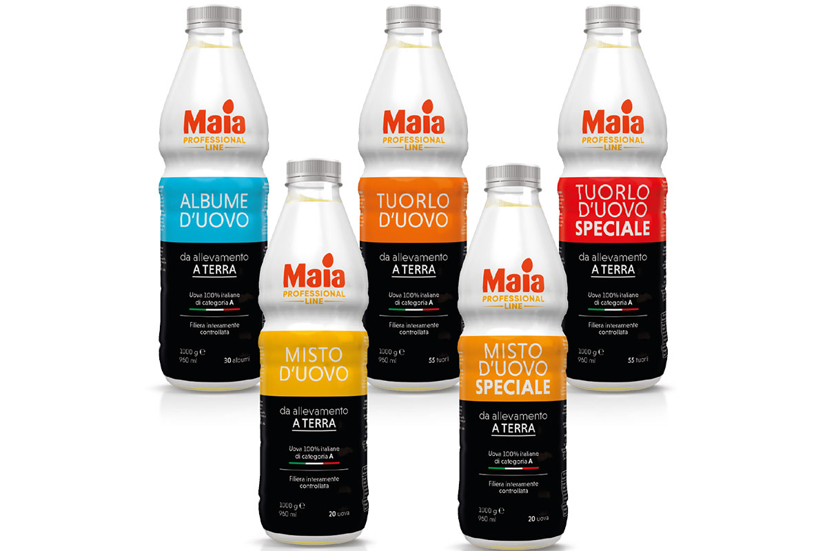 Albume, tuorlo o misto La linea Maia per l&rsquo;alta ristorazione