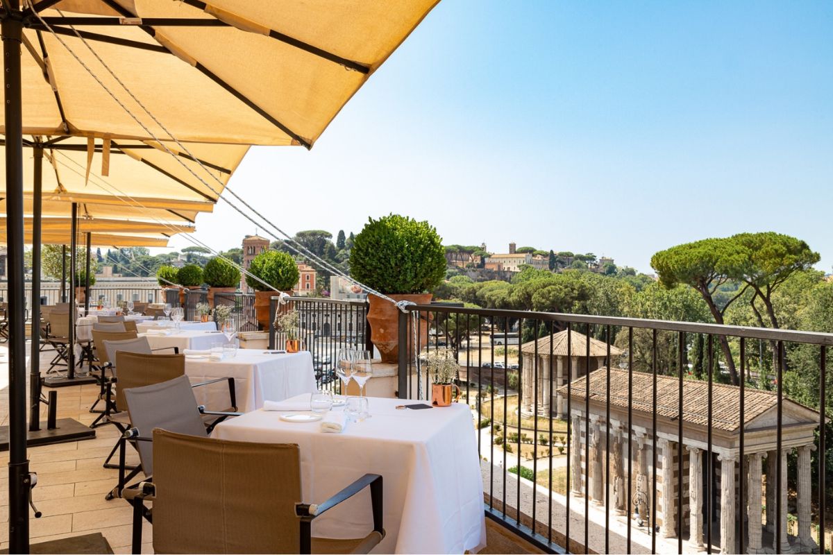 47 Circus Roof Garden: cucina all'italiana su una delle più belle terrazze di Roma
