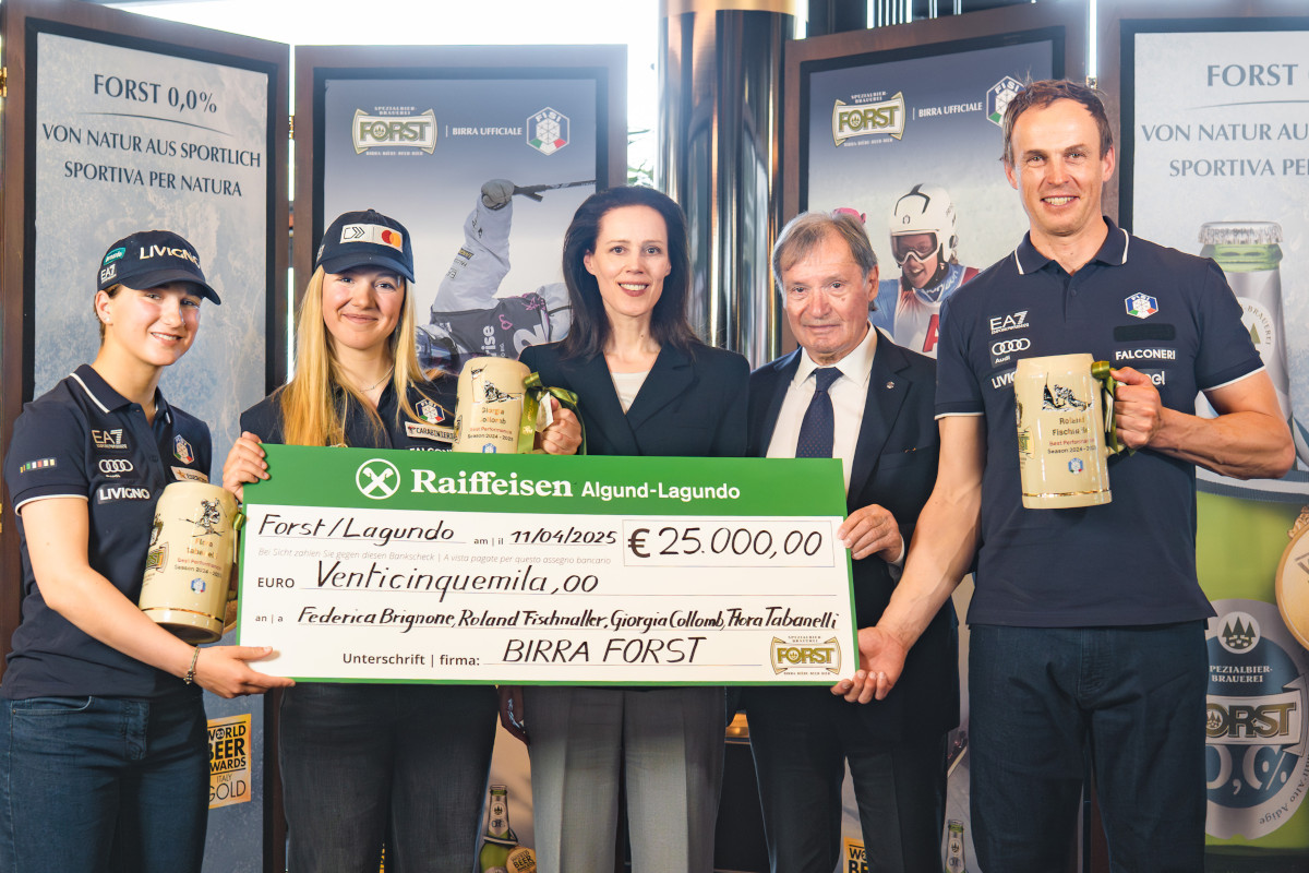 Forst Awards: premiati Brignone Fischnaller Collomb e Tabanelli per la stagione 24/25