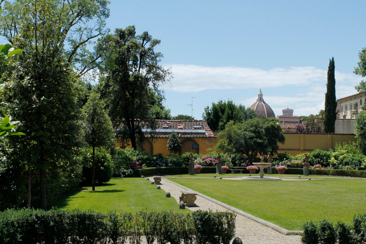 La vista dal giardino del Four Seasons Firenze  Brunch di Pasqua all'aria aperta. Dove? Al Four Seasons Hotel Firenze