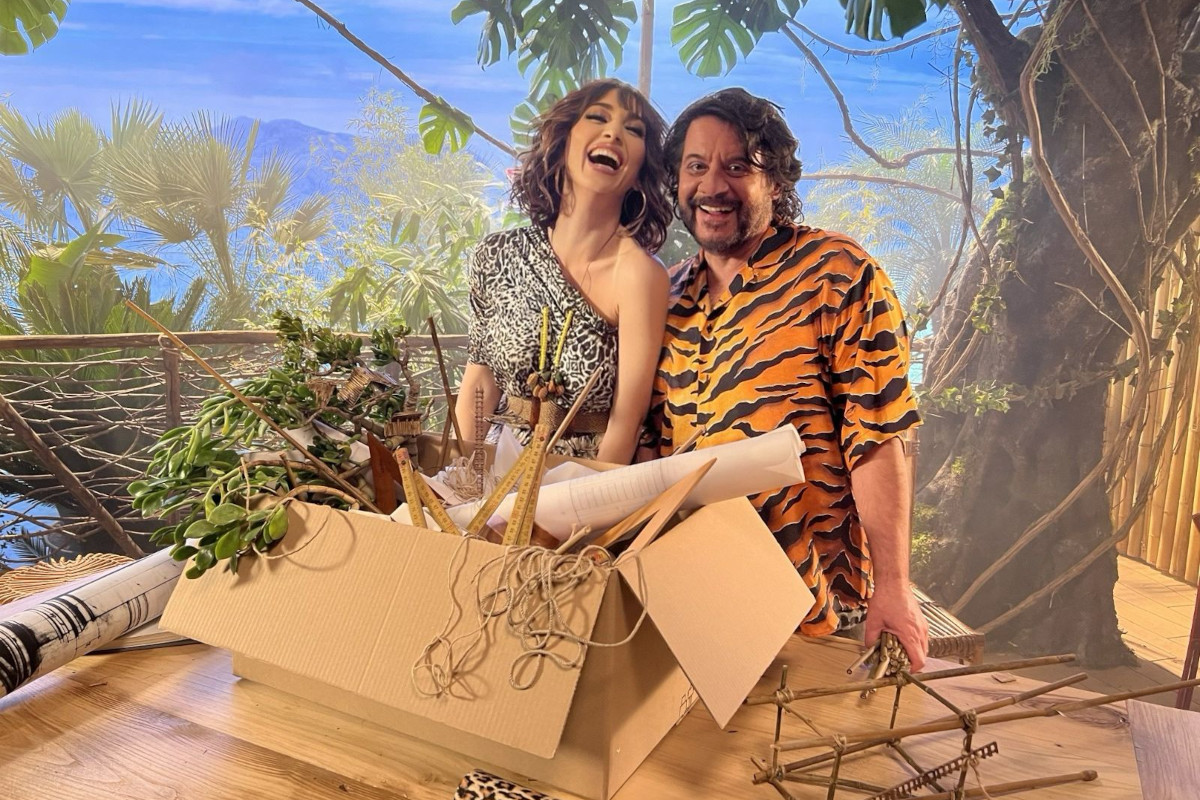 Chiara Francini e Lillo&nbsp; Il nuovo spot delle Gocciole Pavesi: protagonisti Lillo e Chiara Francini